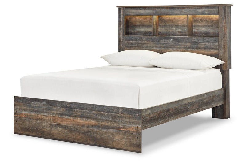 Drystan Multi Full Bookcase Bed - Lara FurnitureFull Bed