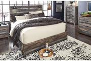 Drystan Multi King Panel Bed with 4 Storage Drawers - Lara FurnitureKing Bed