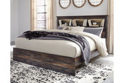 Drystan Multi King Panel Bookcase Bed - Lara FurnitureKing Bed