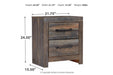 Drystan Multi Nightstand - Gate FurnitureNightstand