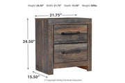 Drystan Multi Nightstand - Lara FurnitureNightstand