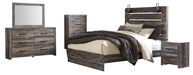 Drystan Multi Panel Bedroom Set - Gate FurnitureBedroom Set