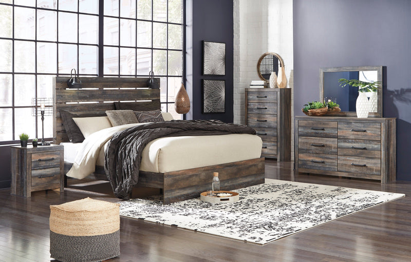 Drystan Multi Panel Bedroom Set - Lara FurnitureBedroom Set