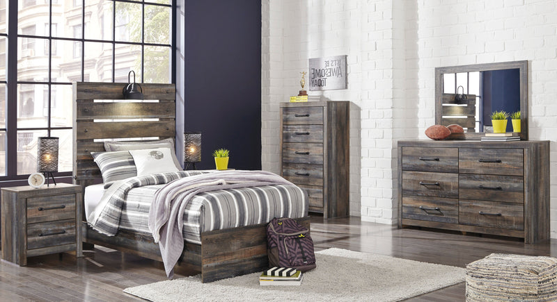 Drystan Multi Panel Youth Bedroom Set - Lara FurnitureYouth Bedroom Set