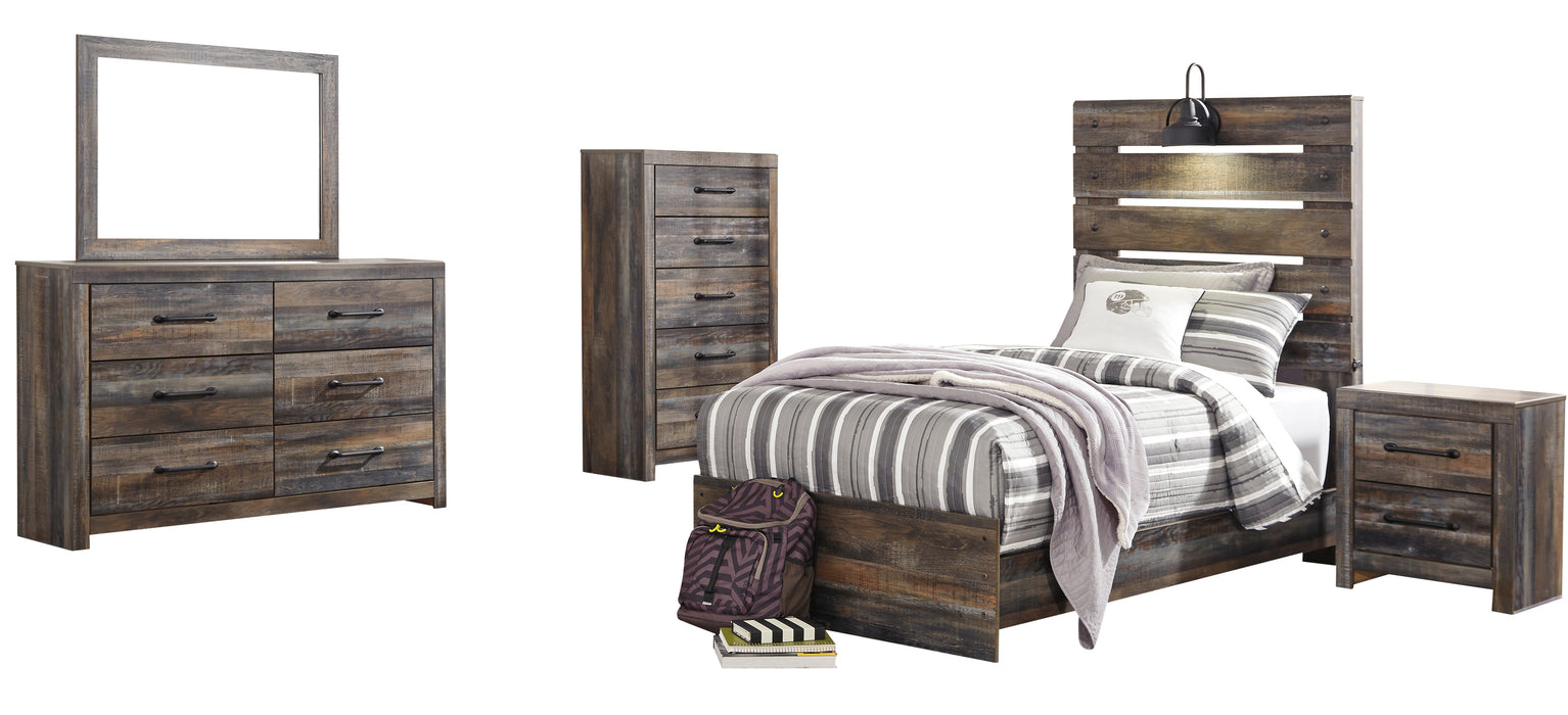 Drystan Multi Panel Youth Bedroom Set - Gate FurnitureYouth Bedroom Set