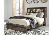 Drystan Multi Queen Bookcase Bed - Gate FurnitureQueen Bed
