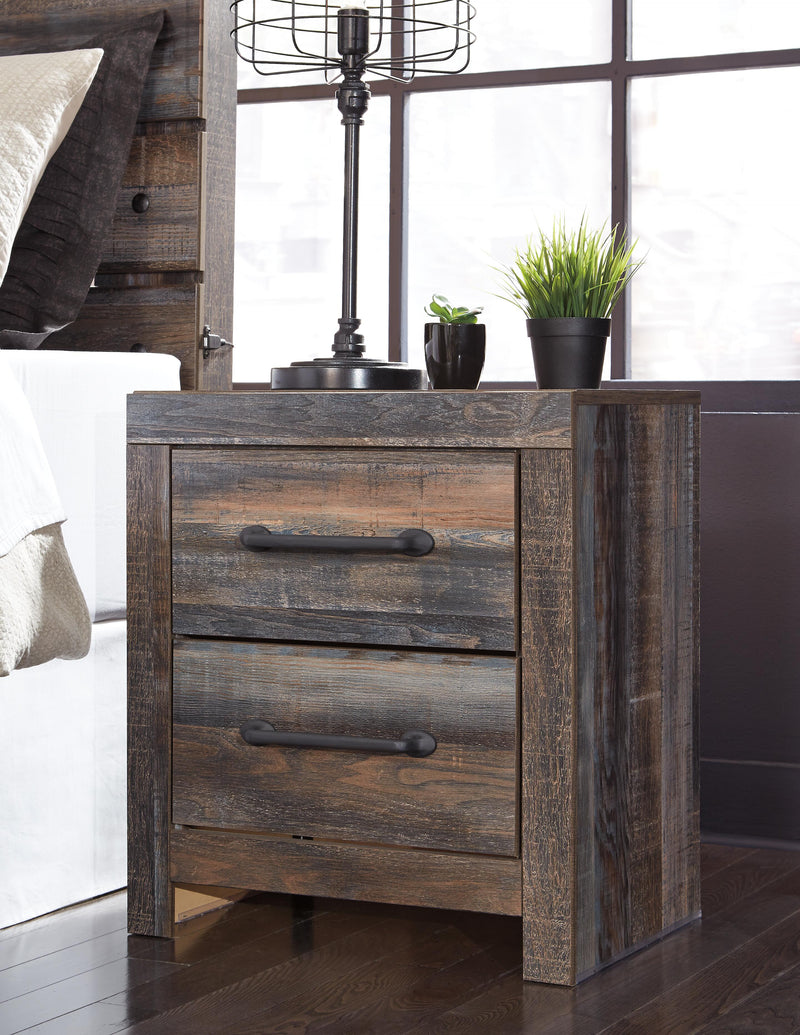 Drystan Multi Queen Panel Bed, 2 Dressers, Mirror, Chest and 2 Nightstands - B211B104
