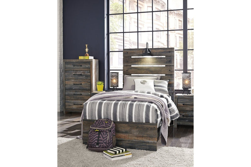 Drystan Multi Twin Panel Bed - Gate FurnitureTwin Bed