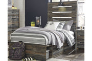 Drystan Multi Twin Panel Bed with 4 Storage Drawers - Lara FurnitureTwin Bed