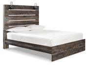 Drystan Queen Panel Bed, 2 Dressers, Mirror and 2 Nightstands - B211B118