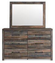 Drystan Queen Panel Bed, 2 Dressers, Mirror and 2 Nightstands - B211B118
