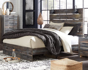 Drystan Queen Panel Bed with Dresser and Nightstand in Multi - PKG020437
