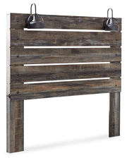 Drystan Queen Panel Headboard Bed with Dresser in Multi from Ashley - Lara Furniture