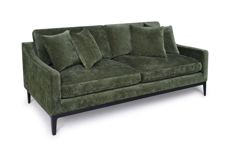 Duarte Transitional Upholstered Sofa with Reversible Cushions Dark Moss - 511384