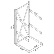 Duarto 3-tier Sofa Display Rack Black - 500500