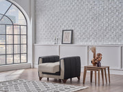 Dublin Boss Cream 3-Seat Sleeper Sofa from Bellona - Lara Furniture