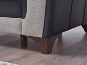 Dublin Boss Cream 3-Seat Sleeper Sofa from Bellona - Lara Furniture