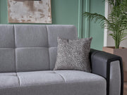 Dublin 3 Seat Sleeper (Boss Grey) - Lara FurnitureSleeper Sofa