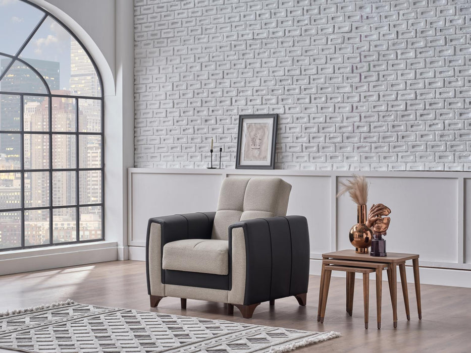 Dublin Sleeper (Boss Cream) Living Room Set - Gate FurnitureLiving Room Set