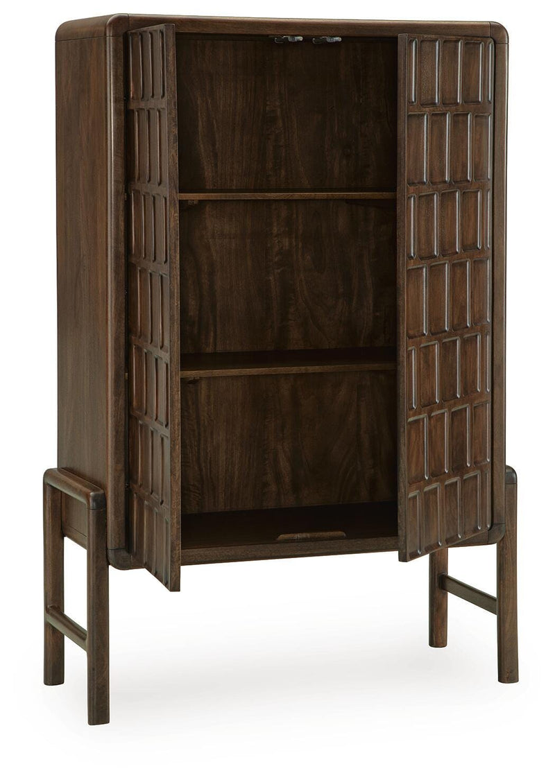 Dukestone Brown Accent Cabinet - A4000745