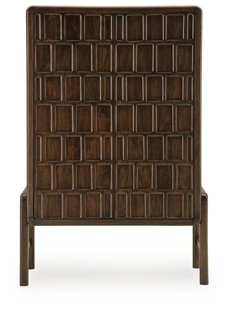 Dukestone Brown Accent Cabinet - A4000745
