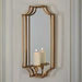 Dumi Gold Finish Wall Sconce - Gate FurnitureSconce