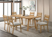 Duncan 71-inch Rectangular Wood Dining Room Table Washed Oak - 193651
