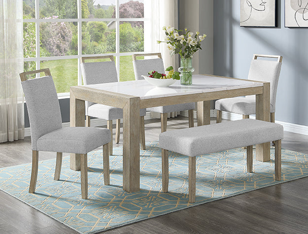 Dune Genuine Marble Dining Tbl Top - 1321T-3866-TOP