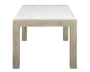 Dune Light Gray Genuine Marble Dining Table - Lara FurnitureDining Table