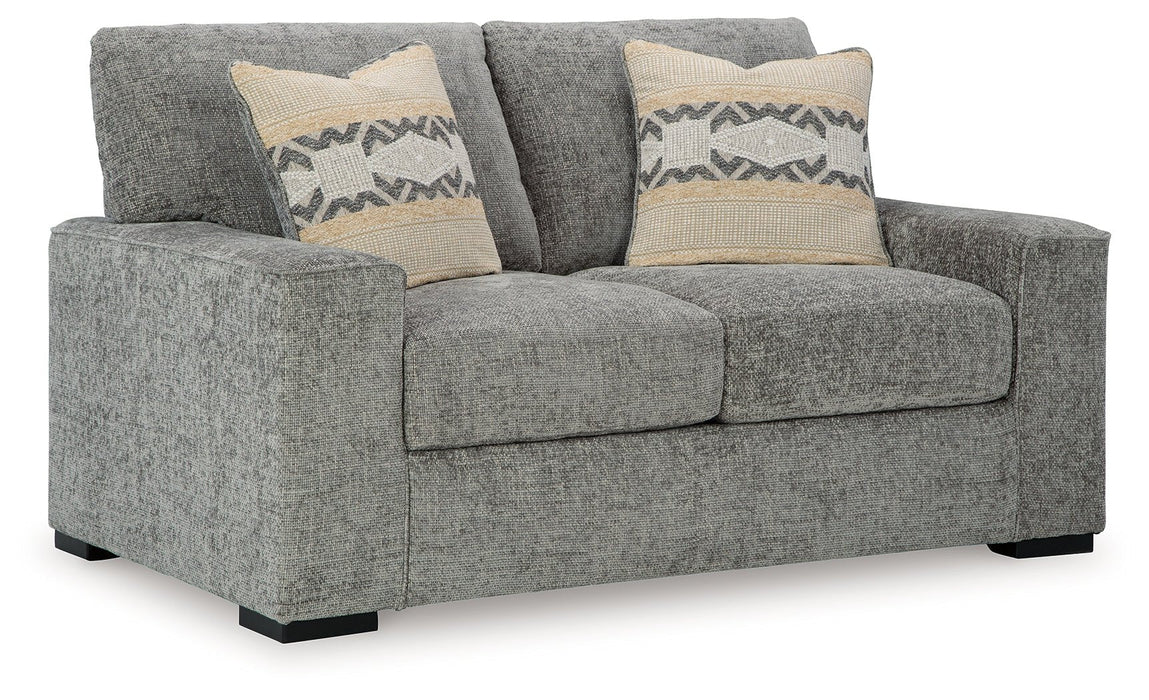 Dunmor Graphite Loveseat - 2490435