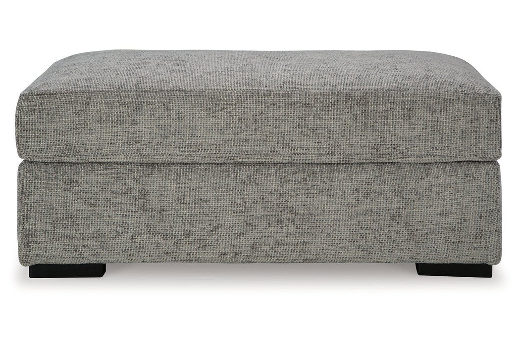 Dunmor Graphite Sofa, Loveseat, Oversized Chair and Ottoman - Gate FurnitureSectional