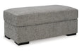 Dunmor Graphite Sofa, Loveseat, Oversized Chair and Ottoman - Gate FurnitureSectional