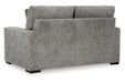 Dunmor Graphite Sofa, Loveseat, Oversized Chair and Ottoman - Gate FurnitureSectional