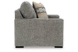 Dunmor Graphite Sofa, Loveseat, Oversized Chair and Ottoman - Gate FurnitureSectional
