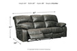 Dunwell Steel Power Reclining Sofa - 5160115 - Lara Furniture