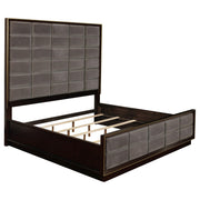 Durango 4-piece California King Bedroom Set Peppercorn - 223261KW-S4