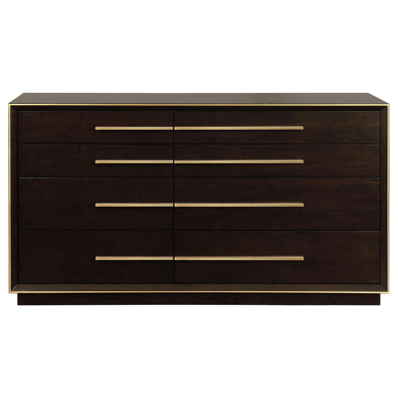 Durango 4-piece California King Bedroom Set Peppercorn - 223261KW-S4