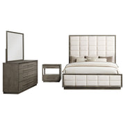 Durango 4-piece California King Bedroom Set Taupe Oak - 223271KW-S4