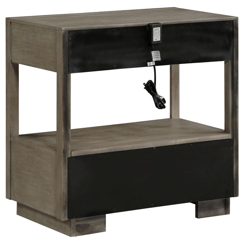 Durango 4-piece California King Bedroom Set Taupe Oak - 223271KW-S4