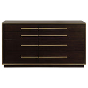 Durango 4-piece Eastern King Bedroom Set Smoked Peppercorn - 223261KE-S4
