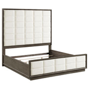Durango 4-piece Eastern King Bedroom Set Taupe Oak - 223271KE-S4