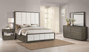 Durango 4-piece Queen Bedroom Set Taupe Oak - 223271Q-S4