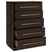 Durango 5-drawer Bedroom Chest Smoked Peppercorn - 223265