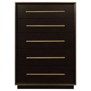 Durango 5-drawer Bedroom Chest Smoked Peppercorn - 223265