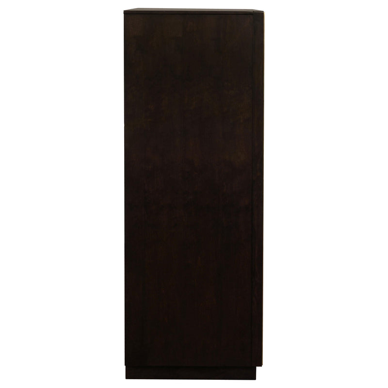 Durango 5-drawer Bedroom Chest Smoked Peppercorn - 223265