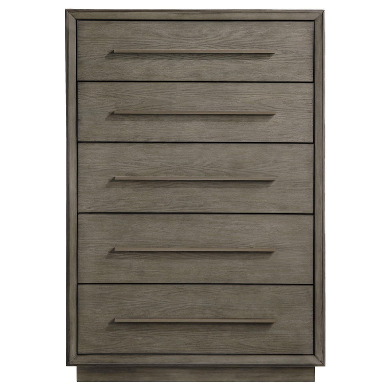 Durango 5-drawer Bedroom Chest Taupe Oak - 223275