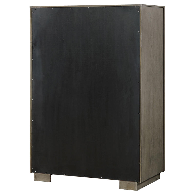 Durango 5-drawer Bedroom Chest Taupe Oak - 223275