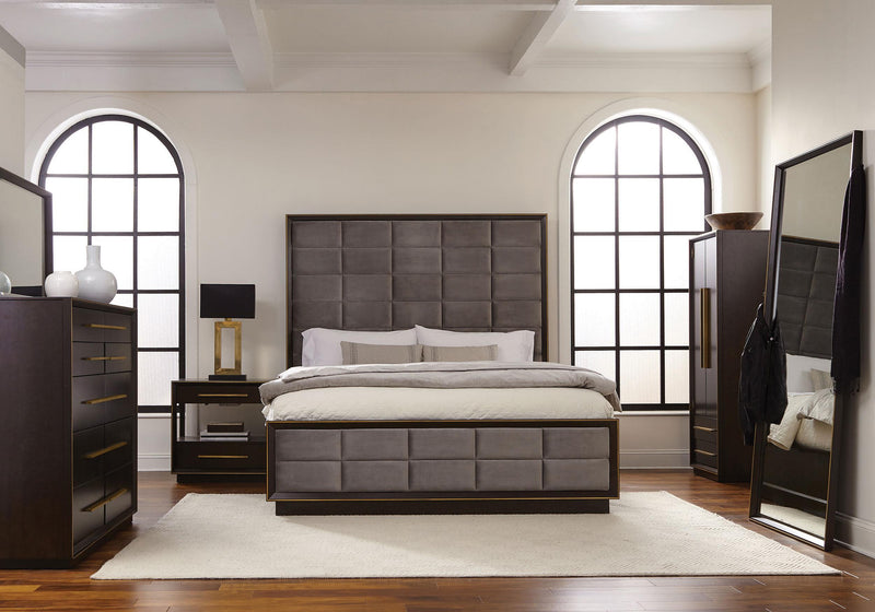 Durango 5-piece California King Bedroom Set Peppercorn - 223261KW-S5