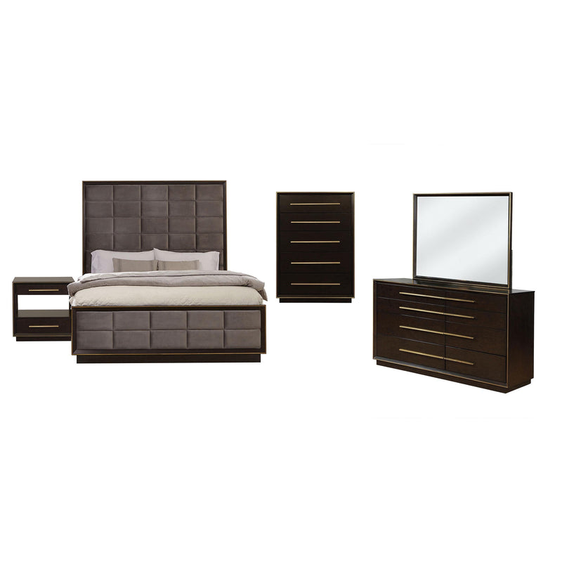 Durango 5-piece California King Bedroom Set Peppercorn - 223261KW-S5