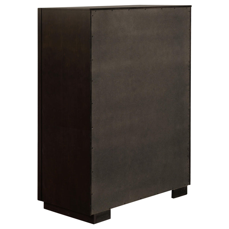 Durango 5-piece Eastern King Bedroom Set Smoked Peppercorn - 223261KE-S5